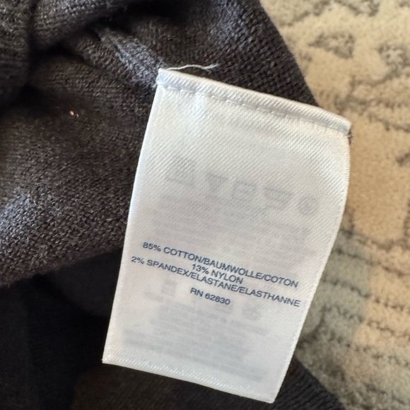 Lands' End womans Charcoal Cardigan Sweater 1X - Picture 5 of 7